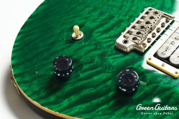 Custom24 10top Quilt Roseneck - Emerald Green